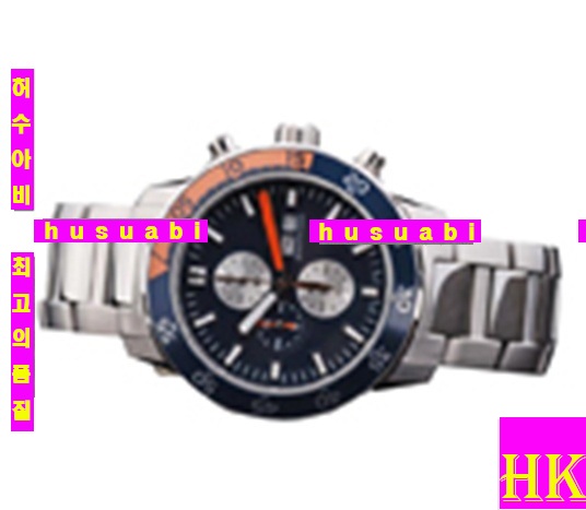 ���̴������� �ð� IWC ��ǰ�����ð� Replica IWC Schaffhausen Men Blue and Red Dail Japanese Quartz 44 x 51 mm. YC010-40