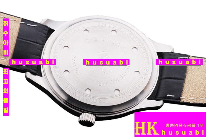 iwc���Ϸ�ũ�γ�-���̴������� ��ǰ�ð�]IWC �����ð� ���׹�� Replica IWC Schaffhausen Men Black Automatic Movement 38 mm. YC010-39