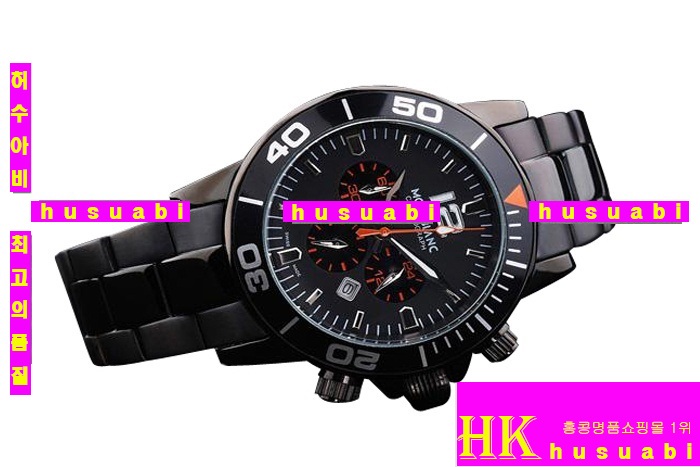 ������ MontBlanc ���ڽð� Replica MontBlanc Japanese Quartz Movement Coffee Dial Stainless Steel Men. YC00-041