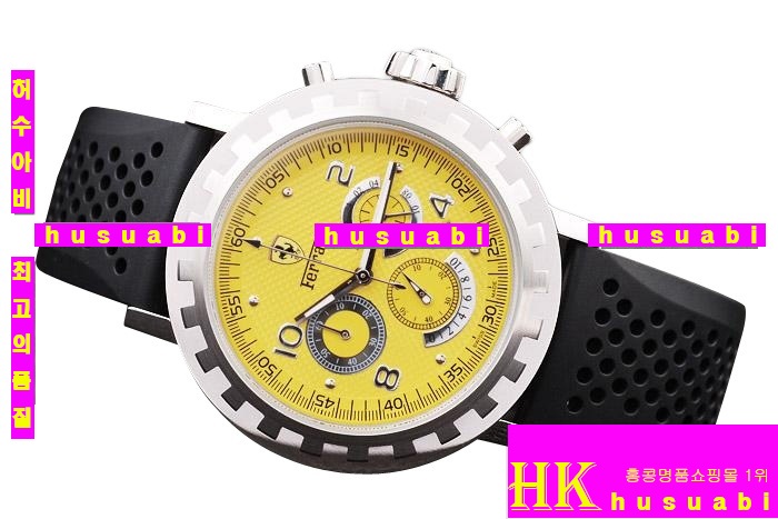  ǰð Replica Ferrari Men Yellow Dail Japanese Quartz Movement . YC001-27