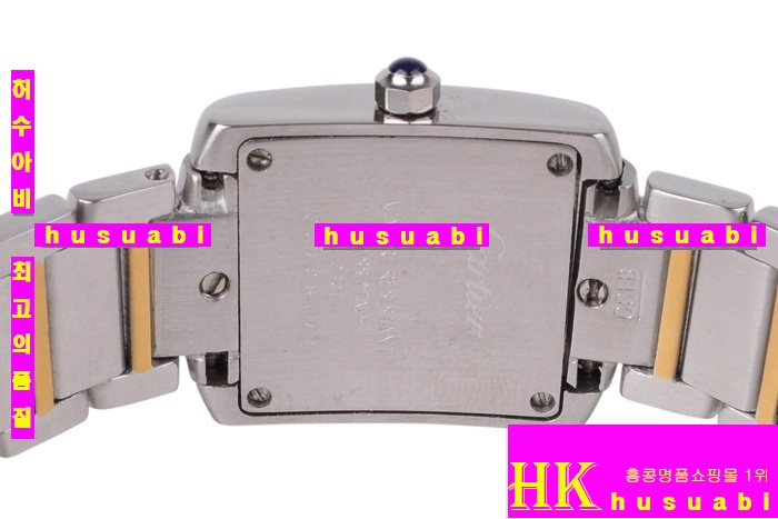��쿡 ���ڽð�.Replica Cartier Japanese Quartz MOVEMENT 440 stainless steel Women.117-011
