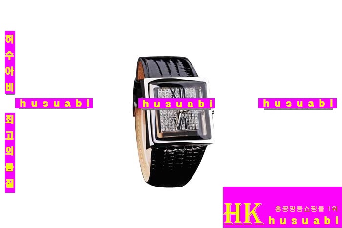 ���ĵ� ���ڽð� Replica Chopard Japanese Quartz MOVEMENT Polished Case Black LeatherBracelet Women. sa-9