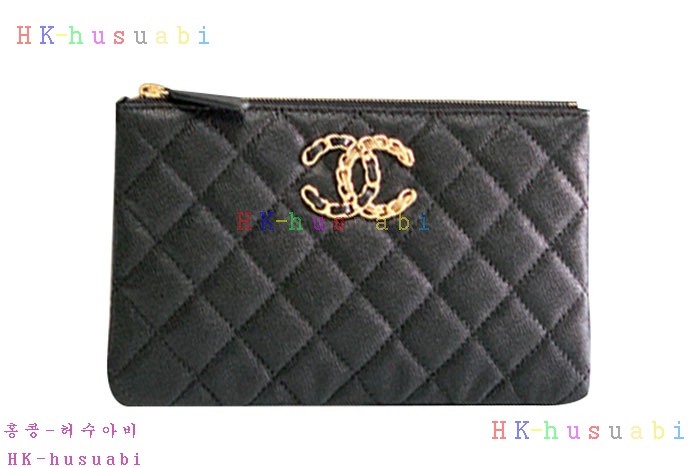 ★미러급★ 샤넬 골드메탈  파우치  A88850