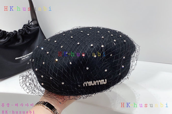 NEW 미우미우 모자 신상 MU 572890
