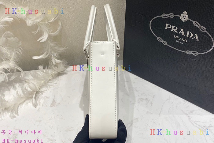 ★미러급★프라다 브러시드 미니 토트백 1BA331-6