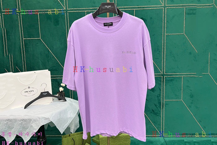 NEW 발렌시아가 반팔티 신상 B 6350012