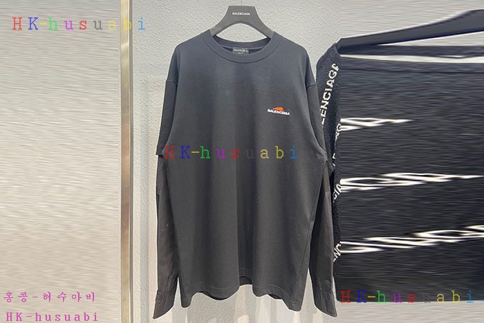 NEW 발렌시아가 긴팔티 신상 B 557239