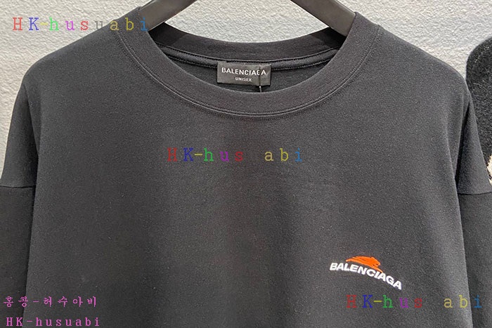 NEW 발렌시아가 긴팔티 신상 B 557239