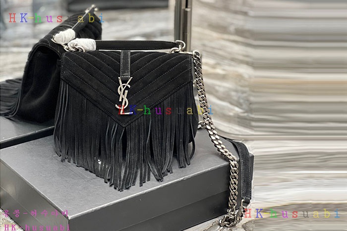 ★미러급★입생로랑 YSL 스웨이드 체인 컬리지 5317050-3