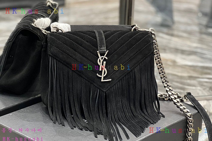 ★미러급★입생로랑 YSL 스웨이드 체인 컬리지 5317050-3