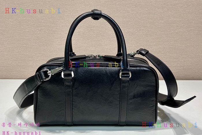 ★미러급★프라다 앤틱 나파 가죽 멀티포켓 탑 핸들  1BB099-5