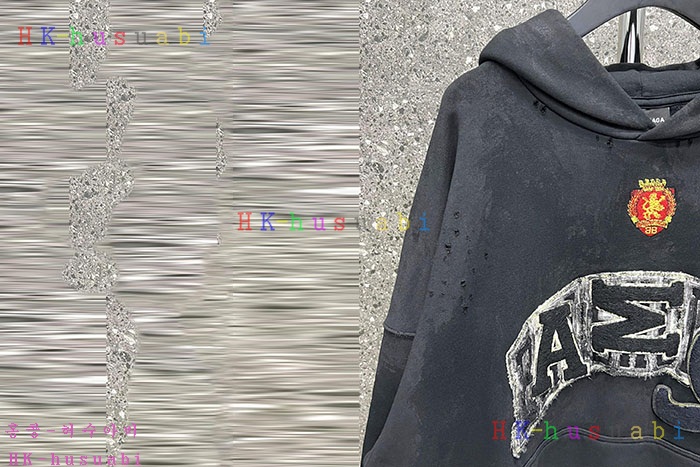 NEW 발렌시아가 후드티 신상 B 92509