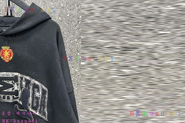 NEW 발렌시아가 후드티 신상 B 92509