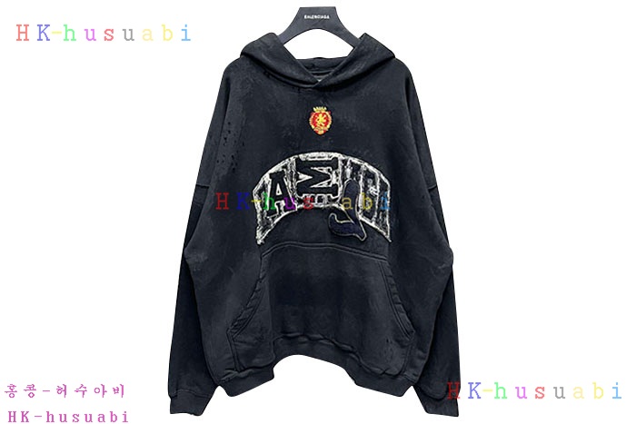 NEW 발렌시아가 후드티 신상 B 92509