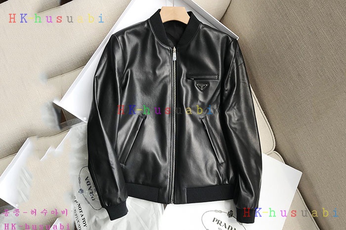 NEW 프라다 가죽자켓 신상 P 8570015