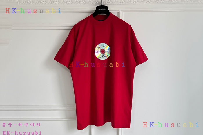 NEW 발렌시아가 반팔티 신상 B 968011